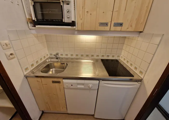 Fonctionnel Au Pied Des Pistes, Balcon Vue Sur Mont-blanc, Pour 3/4 Personnes - Fr-1-181-2617 Appartement La Plagne