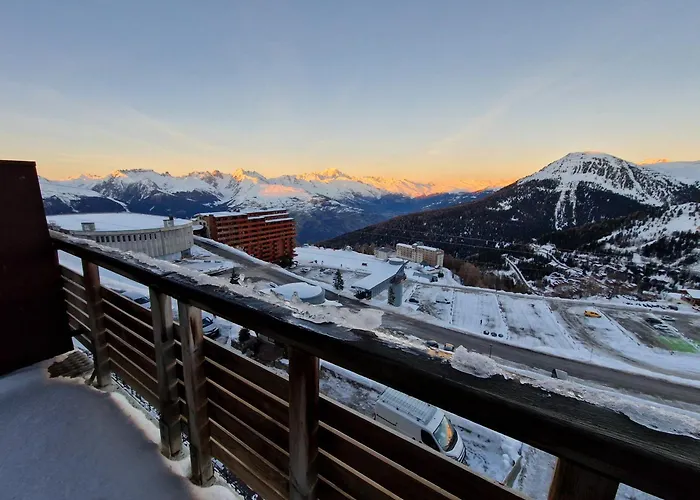 Appartement Fonctionnel Au Pied Des Pistes, Balcon Vue Sur Mont-blanc, Pour 3/4 Personnes - Fr-1-181-2617 La Plagne