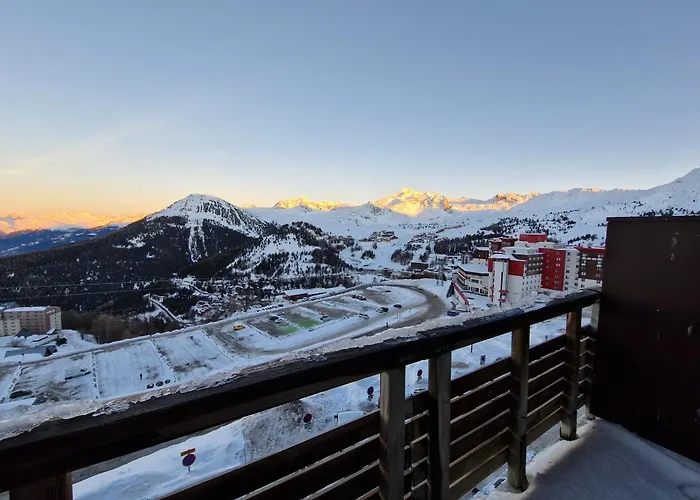 Fonctionnel Au Pied Des Pistes, Balcon Vue Sur Mont-blanc, Pour 3/4 Personnes - Fr-1-181-2617 La Plagne