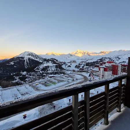 Fonctionnel Au Pied Des Pistes, Balcon Vue Sur Mont-blanc, Pour 3/4 Personnes - Fr-1-181-2617 La Plagne